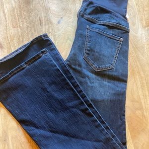 Maternity women Jeans pants dark wash Old navy size 2